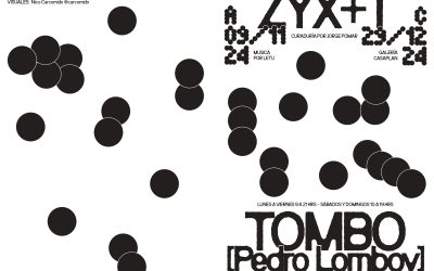 ZYX+T / Pedro Lomboy / 09 NOV – 29 DIC
